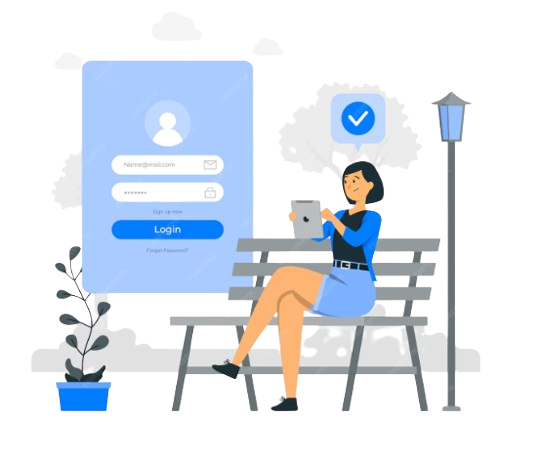 Ilustrasi Halaman Login